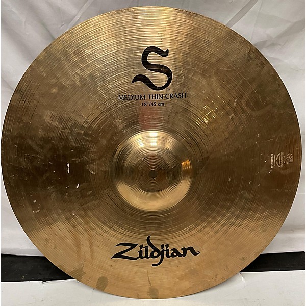 Used Zildjian 18in S Family Medium Thin Crash Cymbal