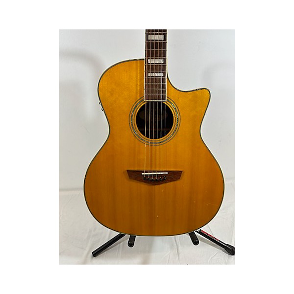 Used D'Angelico Premier Delancey Cutaway Dreadnought Acoustic Electric Guitar