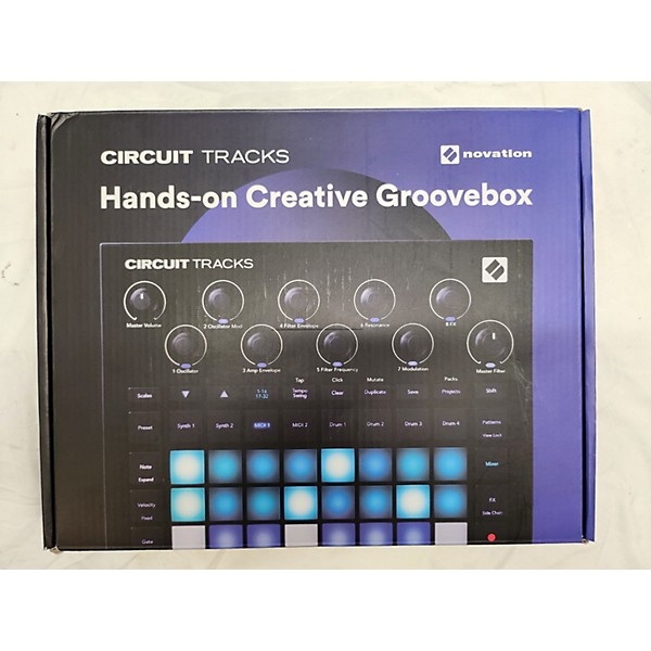 Used Novation CIRCUIT TRACKS MIDI Controller