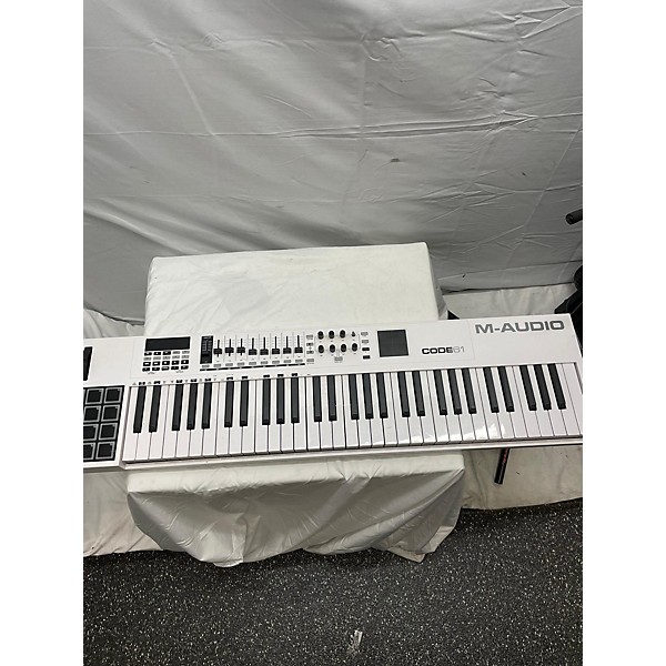 Used M-Audio Code61 MIDI Controller