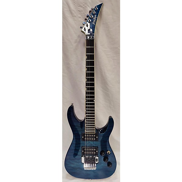 Used Grassroots By Esp Used Grassroots By ESP G-HR Trans Blue Solid Body Electric Guitar