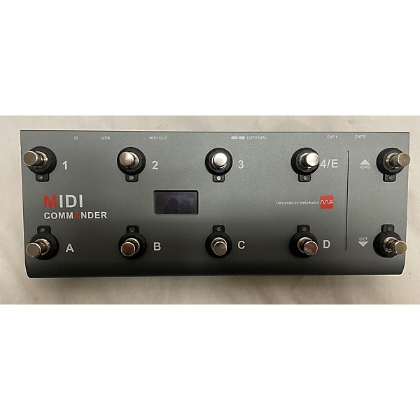Used Used MeloAudio MIDI Commander MIDI Foot Controller