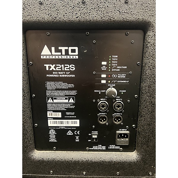 Used Alto TX212S Powered Subwoofer
