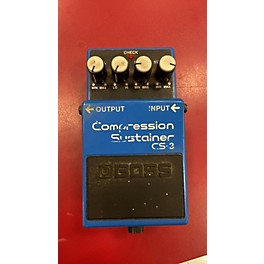 Used BOSS CS3 Compressor Sustainer Effect Pedal