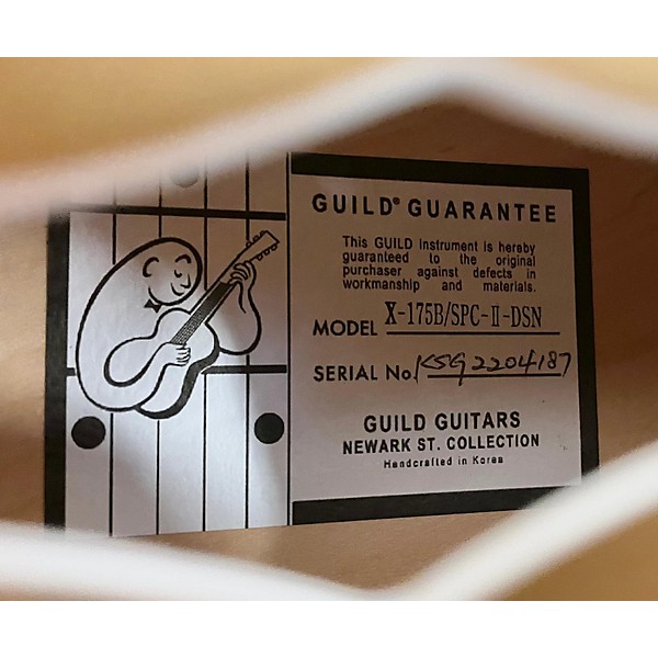 Used Guild X175B SPCII Manhattan Hollow Body Electric Guitar