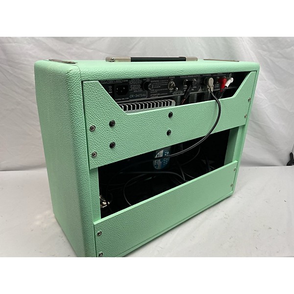 Used Fender 1965 Princeton Reverb 15W 1x10 LIMITED EDITION SURF GREEN Tube Guitar Combo Amp