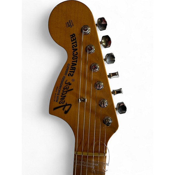 Used Fender Jimi Hendrix Artist Series Tribute Stratocaster Olympic White Solid Body Electric Guitar