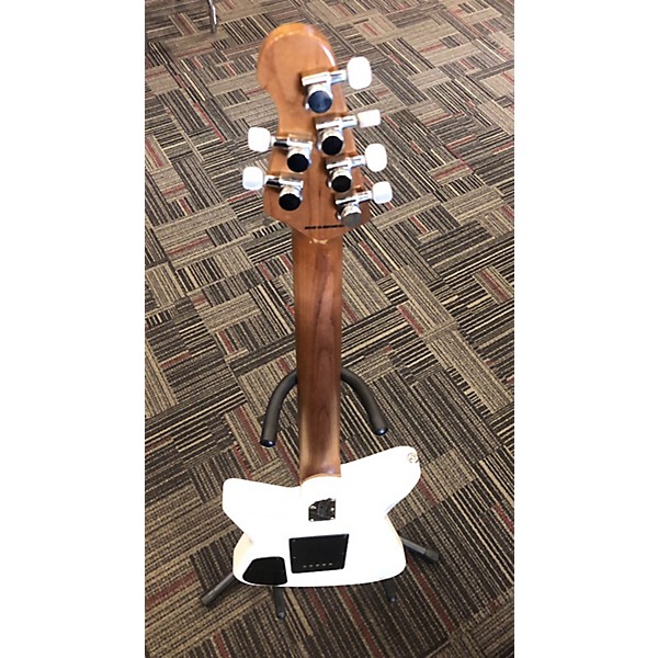 Used Sterling by Music Man Used Sterling By Music Man Mariposa Imperial White Solid Body Electric Guitar