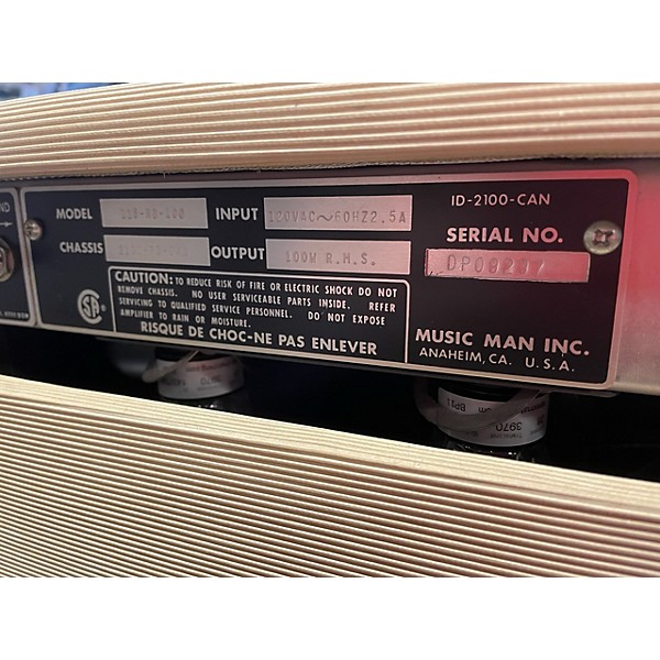 Vintage Ernie Ball Music Man 1981 RD210 100 Guitar Combo Amp