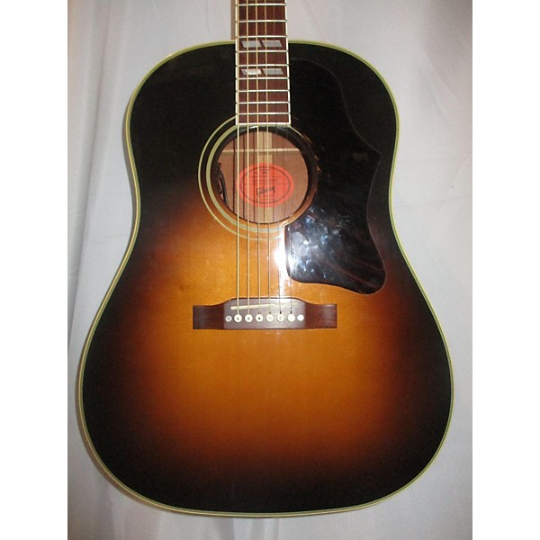 Used Gibson Used 2008 Gibson Banner Southern Jumbo Vintage Sunburst Acoustic Electric Guitar