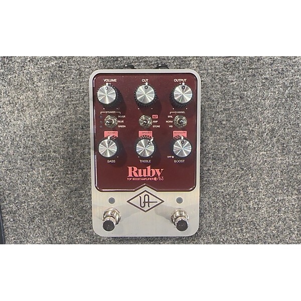 Used Universal Audio Rudy UAFX '63 TOP BOOST Effect Pedal