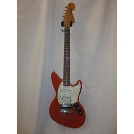 Used Fender Used Fender Jagstang Fiesta Red Solid Body Electric Guitar