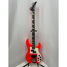 Used Jackson Used Jackson CBXNT Rocket Red Electric Bass Guitar