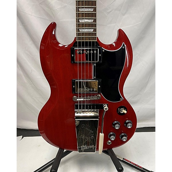 Used Gibson Used 2022 Gibson SG Standard '61 Maestro Vibrola Cherry Solid Body Electric Guitar