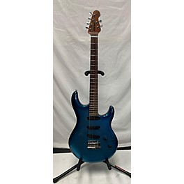 Used Ernie Ball Music Man Used Ernie Ball Music Man Luke 4 SSS DIESEL BLUE Solid Body Electric Guitar