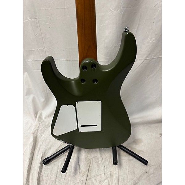 Used Charvel Used Charvel PRO MOD Dk24 ARMY GREEN Solid Body Electric Guitar