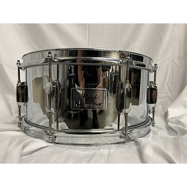 Used Pearl 6.5X14 Steel Shell Drum