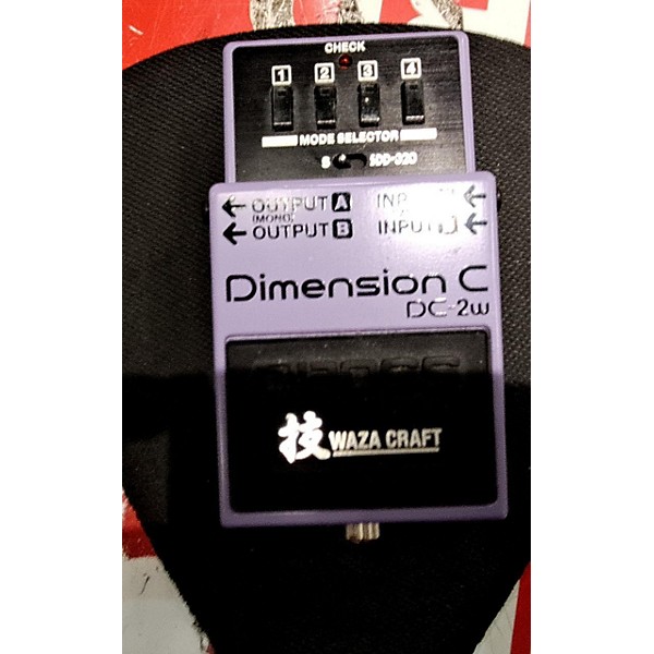 Used BOSS Dimension C DC-2W Effect Pedal