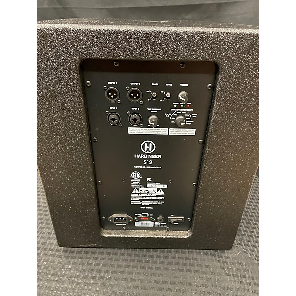 Used Harbinger S12 Powered Speaker