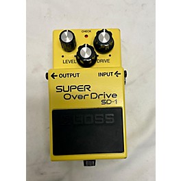 Used BOSS Used BOSS SD1 Super Overdrive Effect Pedal