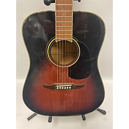 Used Fender Used Fender Malibu Sunburst Acoustic Guitar