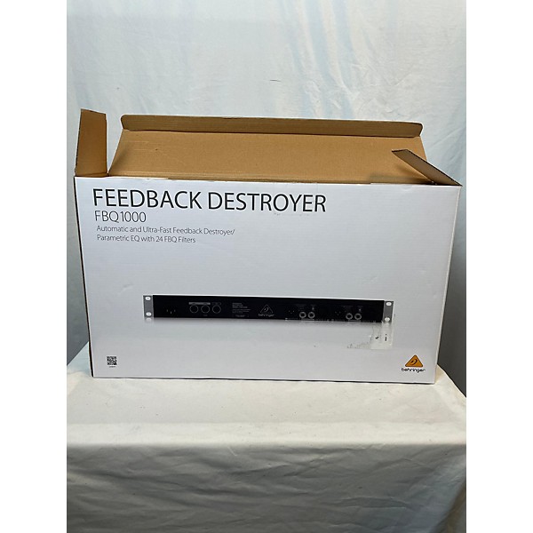 Used Behringer FBQ 1000 Feedback Suppressor