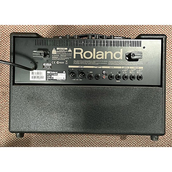 Used Roland AC90 90W 2X8 Stereo Acoustic Guitar Combo Amp