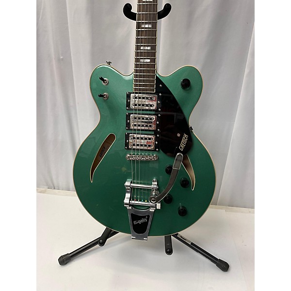 Used Gretsch Guitars Used Gretsch Guitars G2627T Georgia Green Hollow Body Electric Guitar