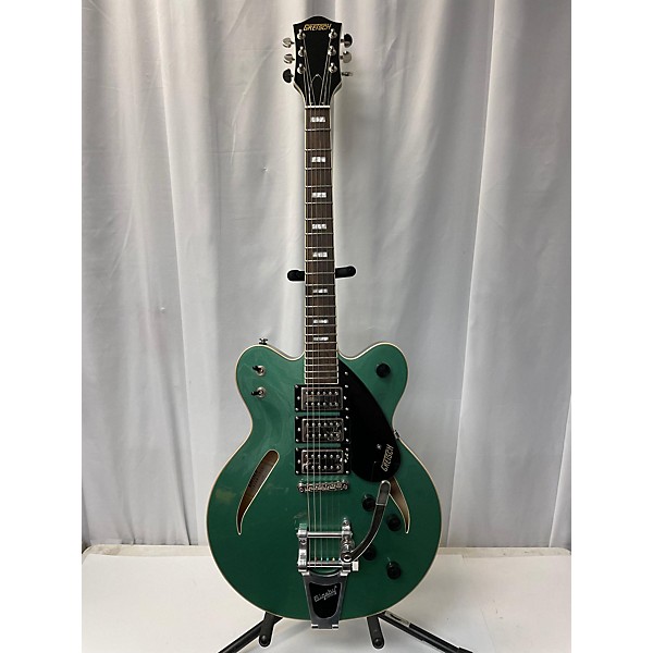 Used Gretsch Guitars Used Gretsch Guitars G2627T Georgia Green Hollow Body Electric Guitar