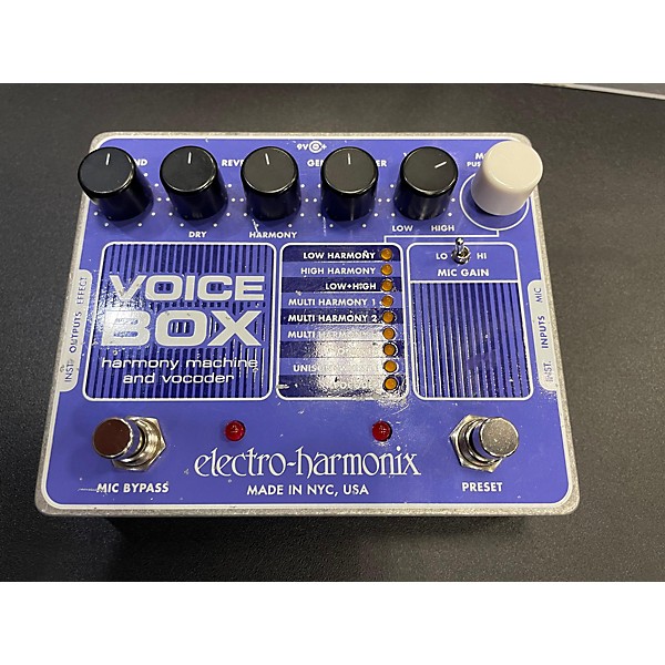 Used Electro-Harmonix Voicebox Vocal Harmony Vocoder Vocal Processor