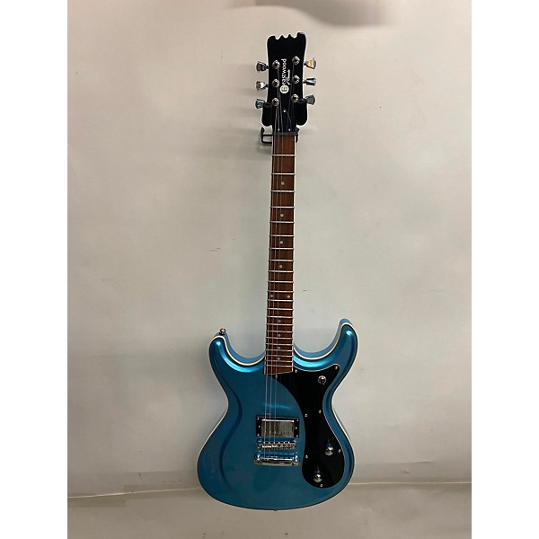 Used Used Eastwood Sidejack HB1 Pelham Blue Solid Body Electric Guitar