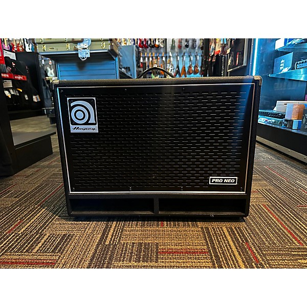Used Ampeg PN210HLF 550W 2x10 Bass Cabinet