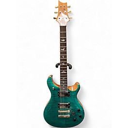 Used PRS SE Doublecut McCarty 594 Turquoise Solid Body Electric Guitar