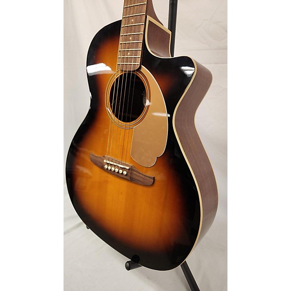 Used Fender Newporter Player Acoustic Electric Guitar