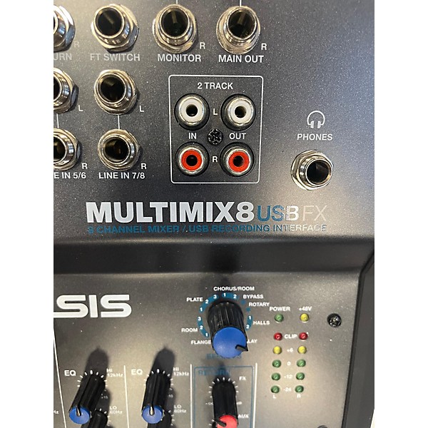 Used Alesis IMultiMix 8 USB Unpowered Mixer