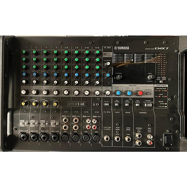 Used Yamaha EMX7 Powered Mixer