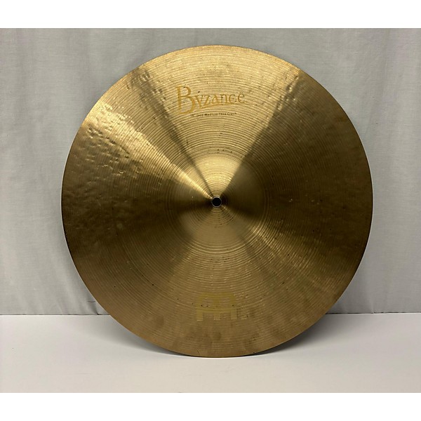 Used MEINL 18in BYZANCE JAZZ MEDIUM THIN CRASH Cymbal