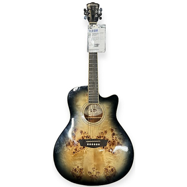 Used Washburn Dfbaceb-u Acoustic Electric Guitar