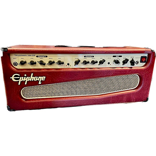 Used Epiphone Triggerman 100H DSP Solid State Guitar Amp Head