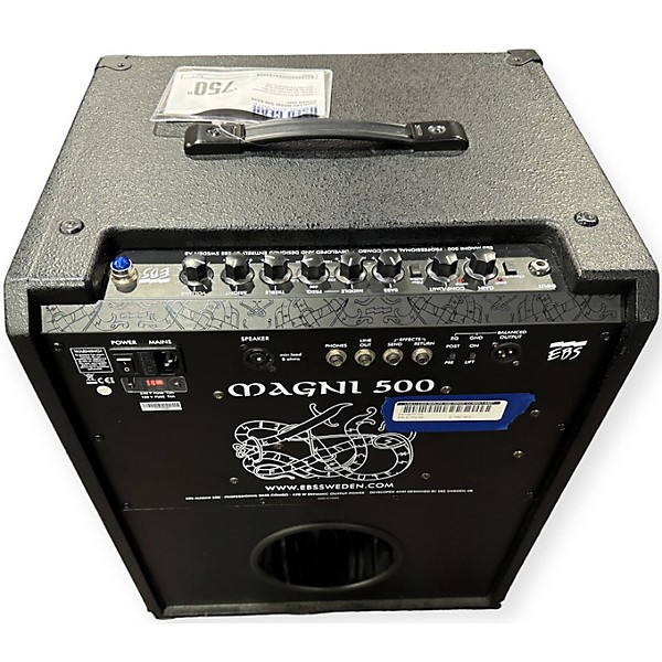 Used EBS MAGNI 500 Bass Combo Amp