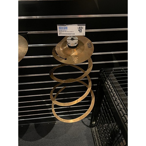 Used Zildjian 10in SPIRAL STACKER Cymbal