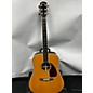 Used Fender Used Fender TPD2RW Custom Shop Dreadnought Natural Acoustic Electric Guitar thumbnail