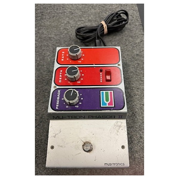 Vintage Mu-Tron 1970s Phasor II Effect Pedal