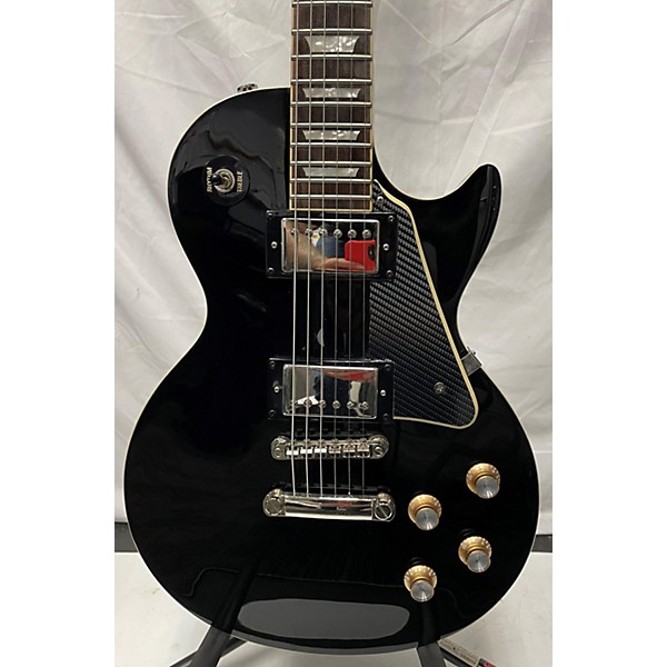 Used Epiphone Used Epiphone Les Paul Standard Ebony Solid Body Electric Guitar