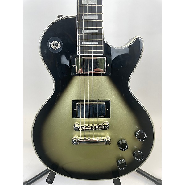 Used Epiphone Adam Jones Les Paul Custom Art Collection: Julie Heffernan's Silverburst Solid Body Electric Guitar
