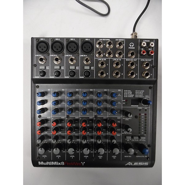 Used Alesis Multimix 8 Firewire Unpowered Mixer