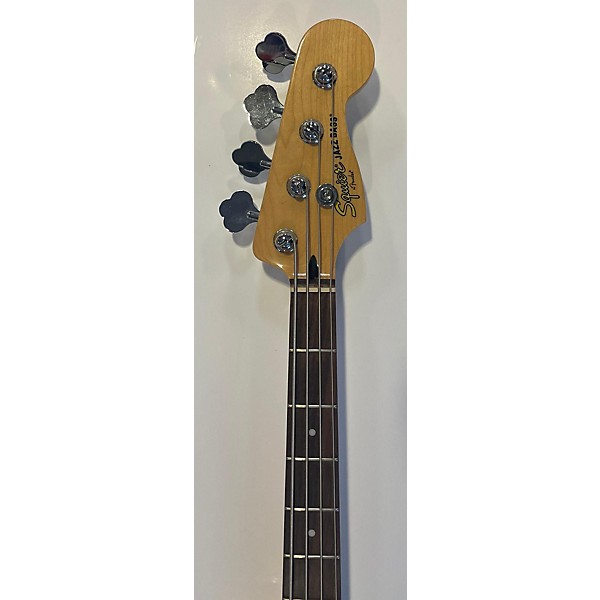 Used Squier Jazz Bass Electric Bass Guitar