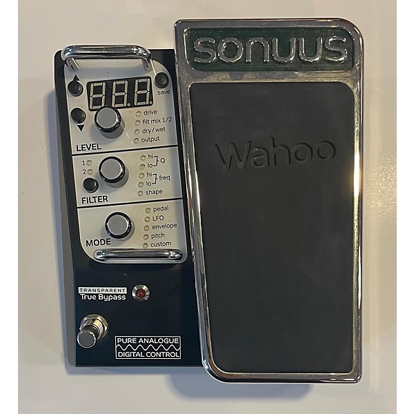 Used Sonuus Wahoo Analogue Dual Filter / Wah Effect Pedal