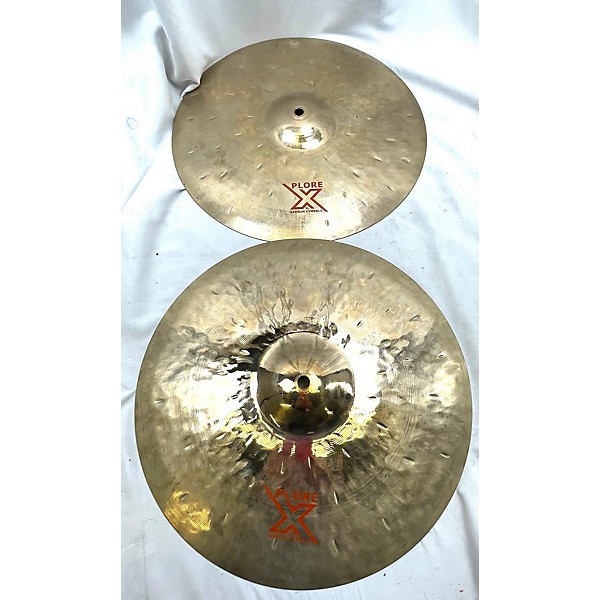 Used Used Samsun 14in Xplore HiHat Pair Cymbal