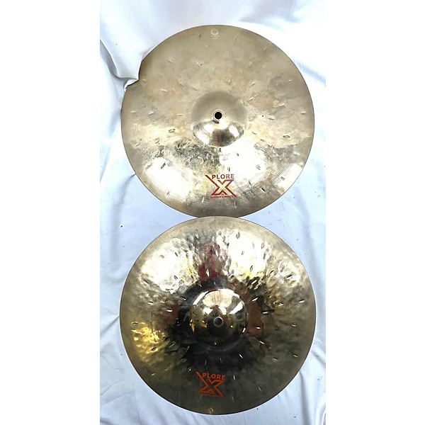 Used Used Samsun 14in Xplore HiHat Pair Cymbal